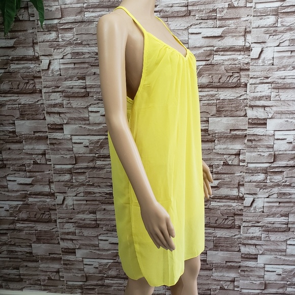 Yellow Beach Dress Sizes S-XXL - Picture 4 of 7